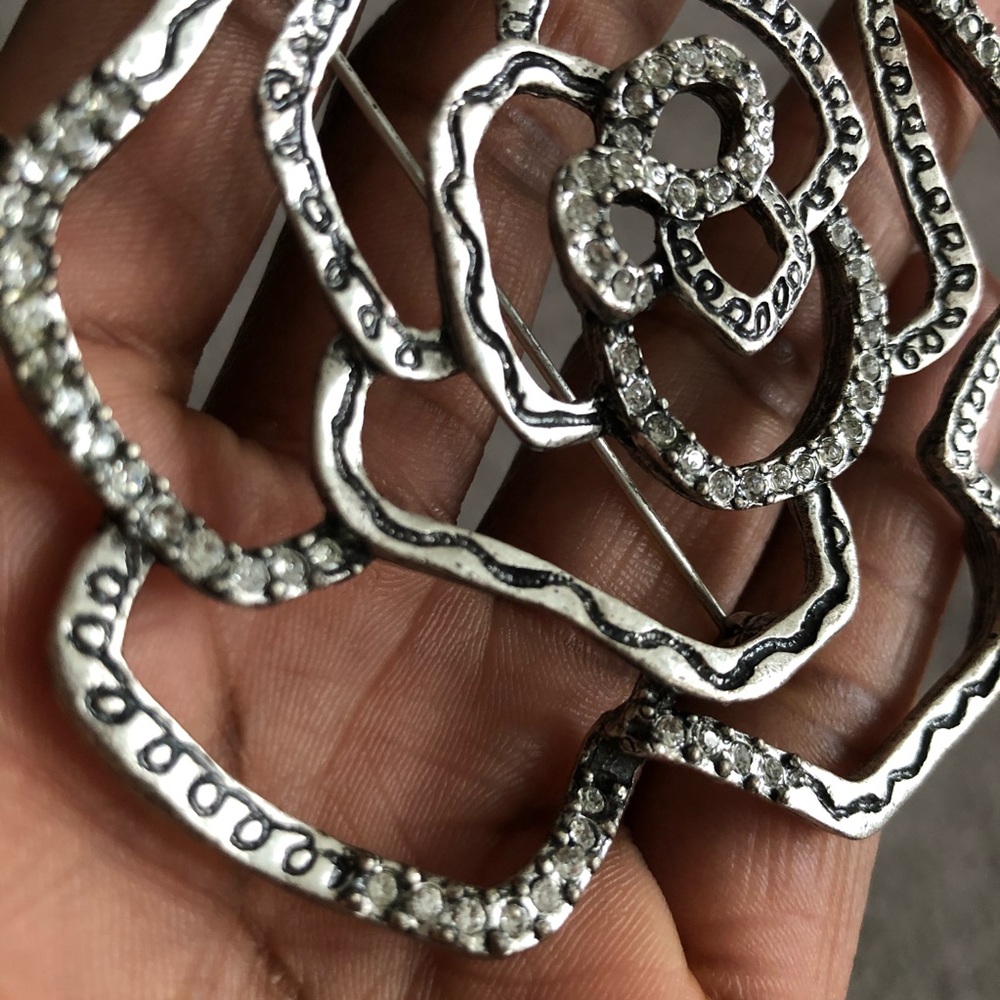 Massive Statement Vintage Brutalist Modernist Flo… - image 7